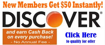 Get Discover Card - Get $50!