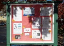West Easton Outdoor Bulletin Board Includes Council Minutes