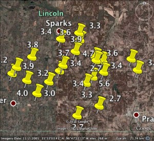 2005 Earthquake Swarm in Oklahoma