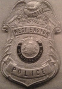 When West Easton had a Police Dept.