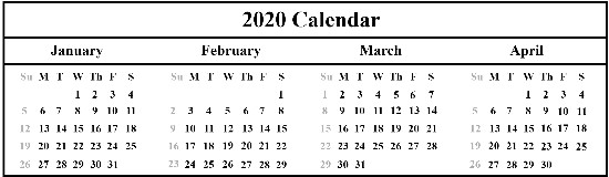 West Easton Council’s 2020 Meeting Schedule Advertised