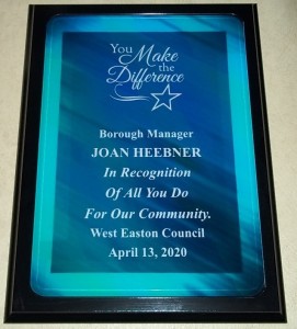 Thank you, Joan!