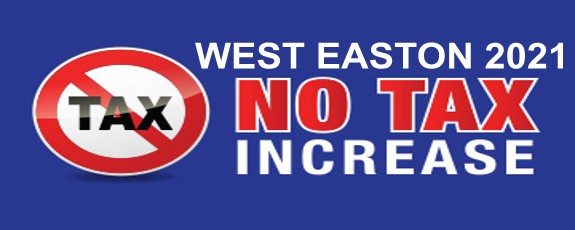 No Tax Increase For West Easton Expected In 2021