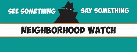 Calling All Residents! Neighborhood Watch Program